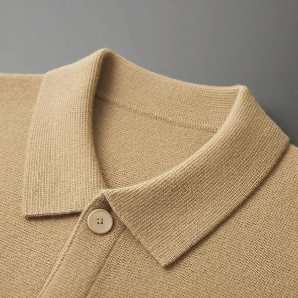 Soft Cashmere Button Jacket