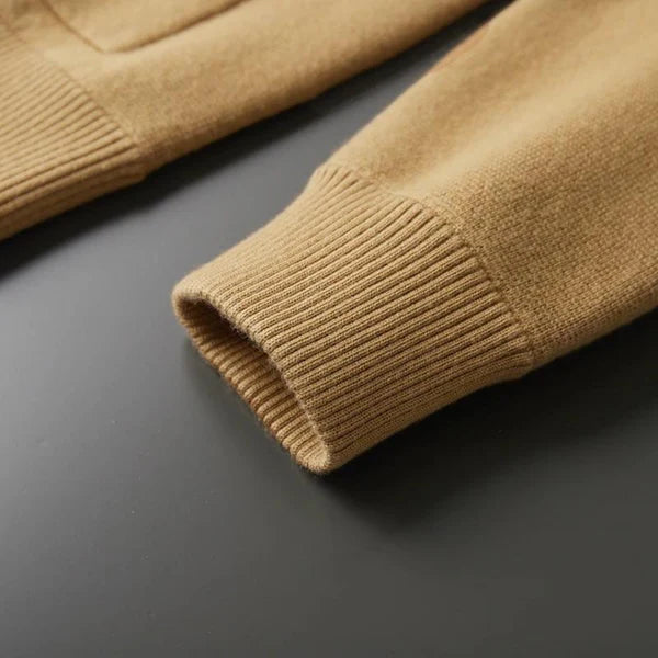 Soft Cashmere Button Jacket