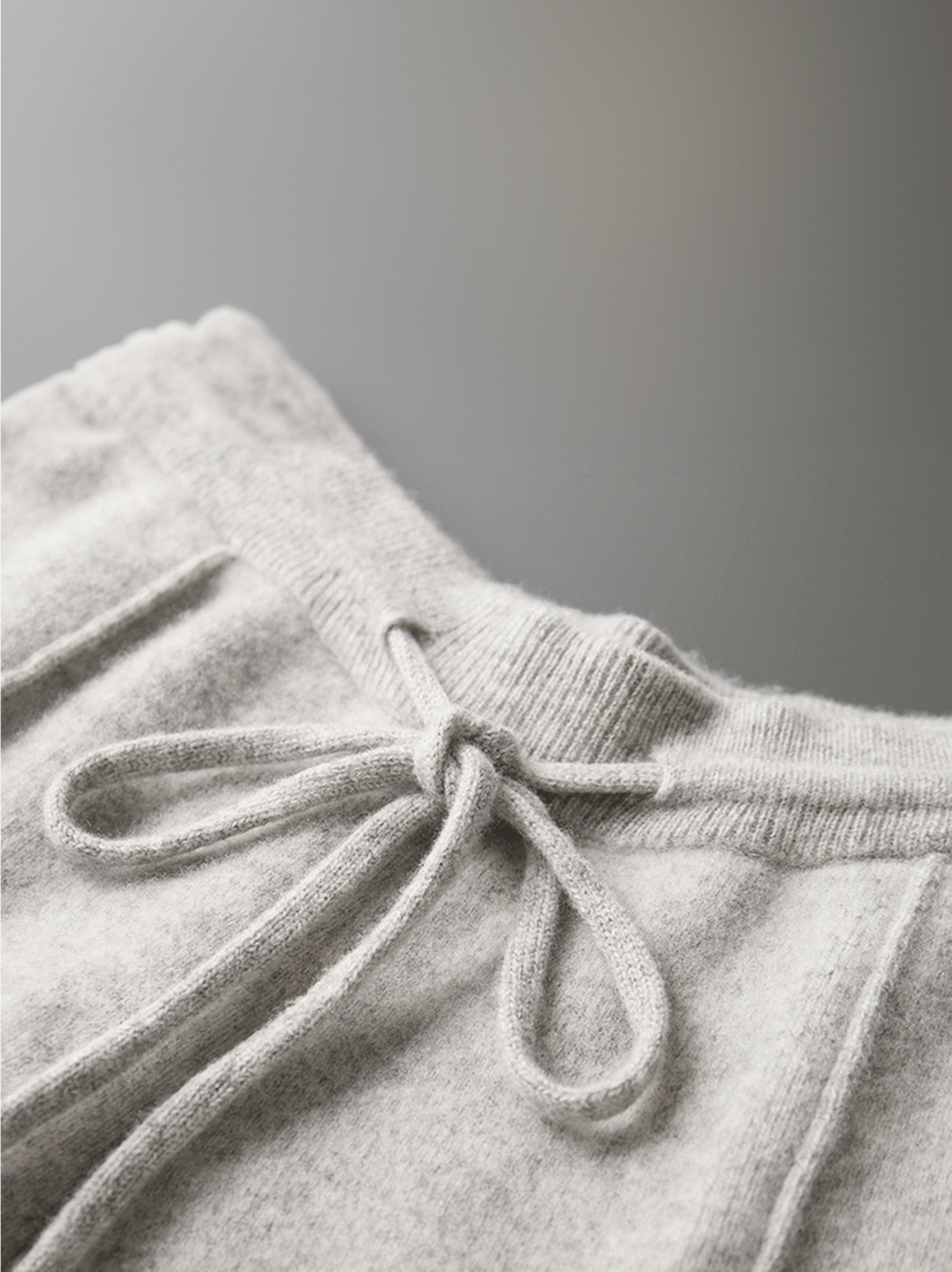 Wool Straight-Leg Sweatpants