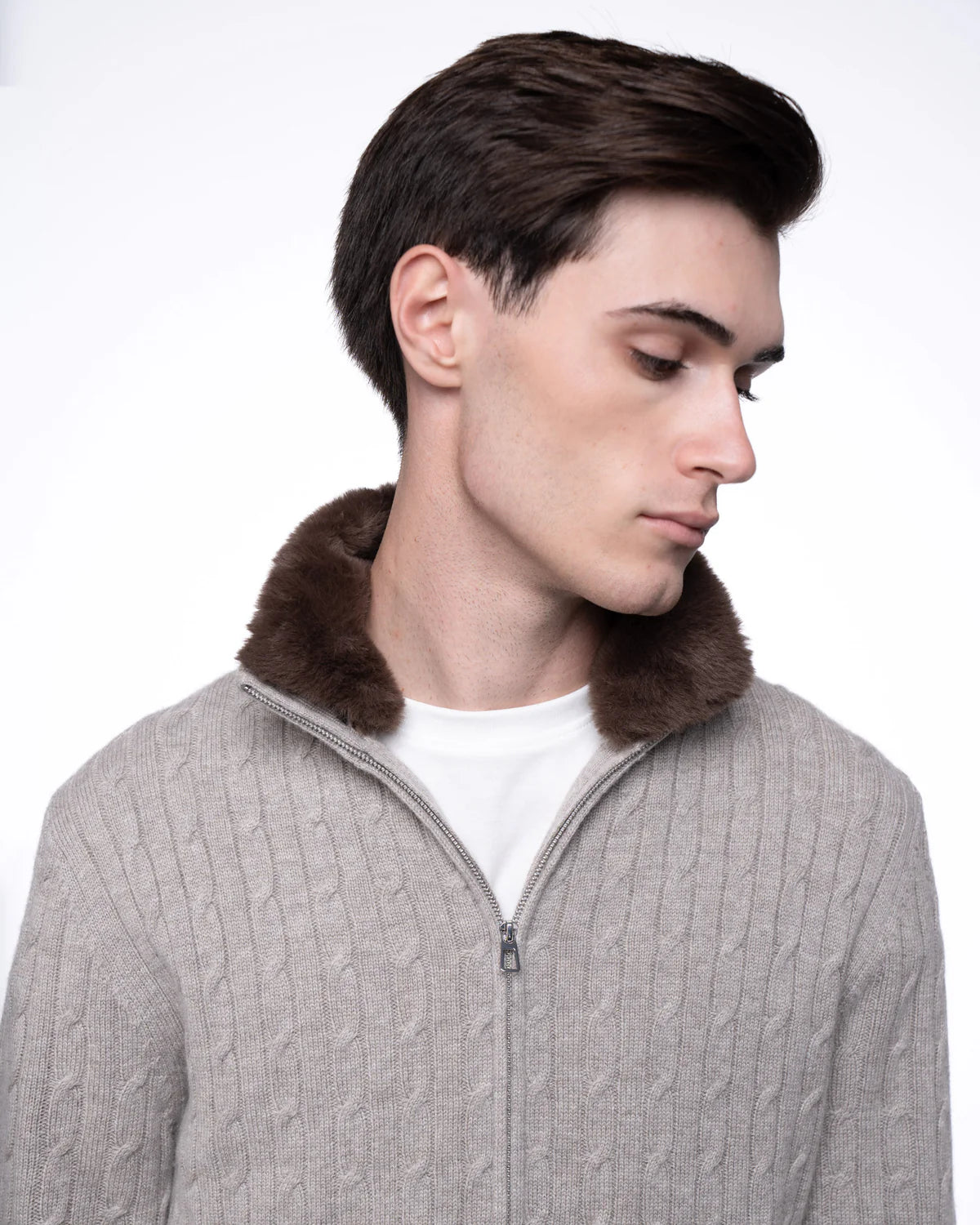 COURCHEVEL Fur Collar Wool Blouson