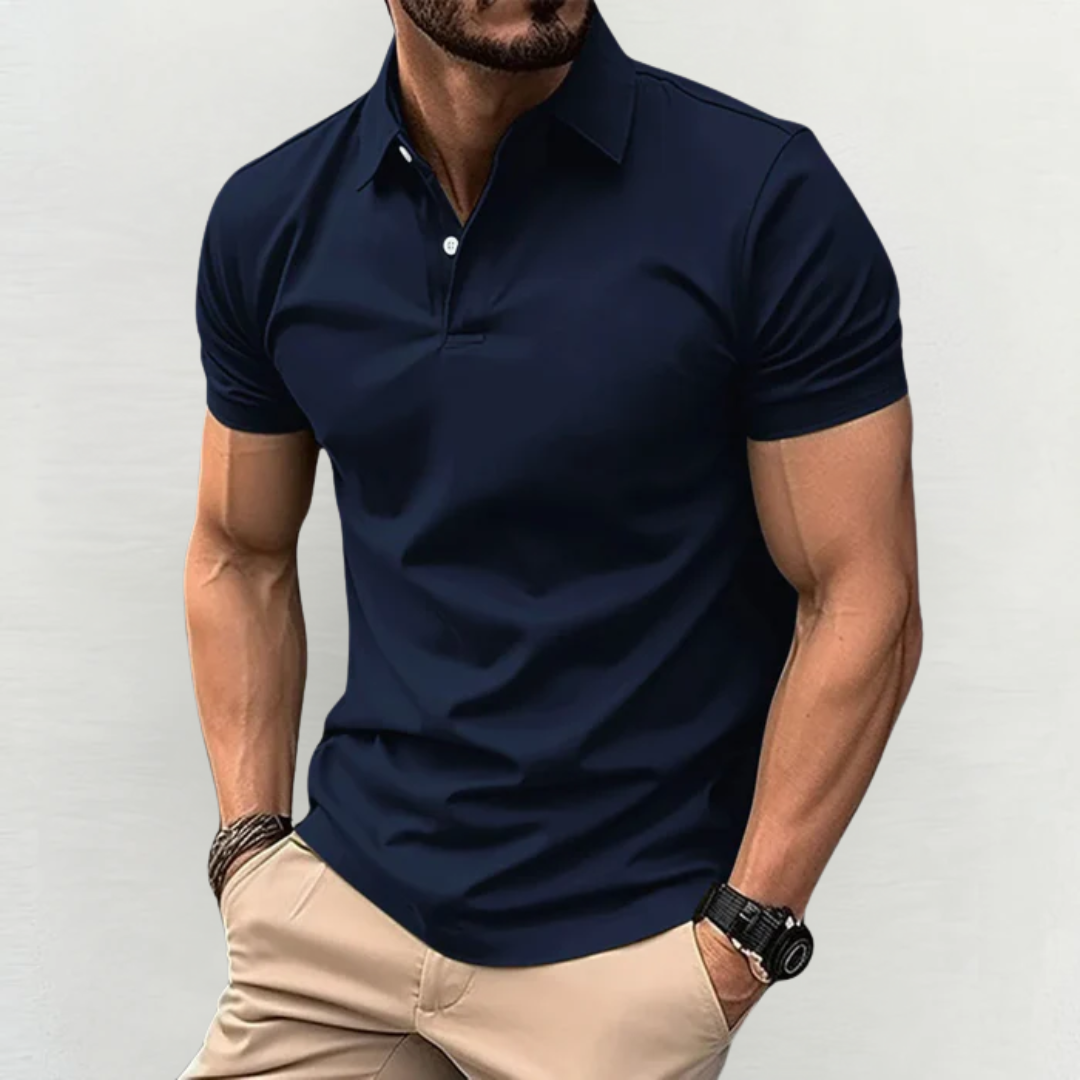 NAPOLI Sleek Cotton Polo