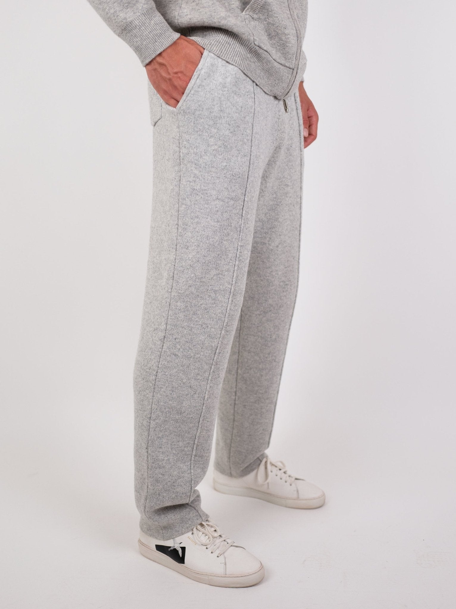 Wool Straight-Leg Sweatpants