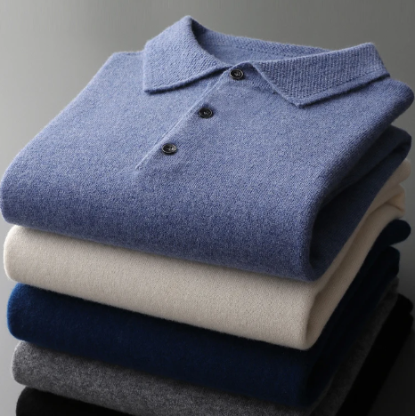 PORTOFINO Wool Polo Sweater
