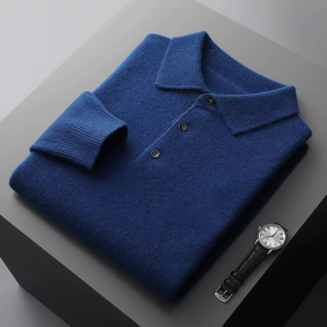 PORTOFINO Wool Polo Sweater