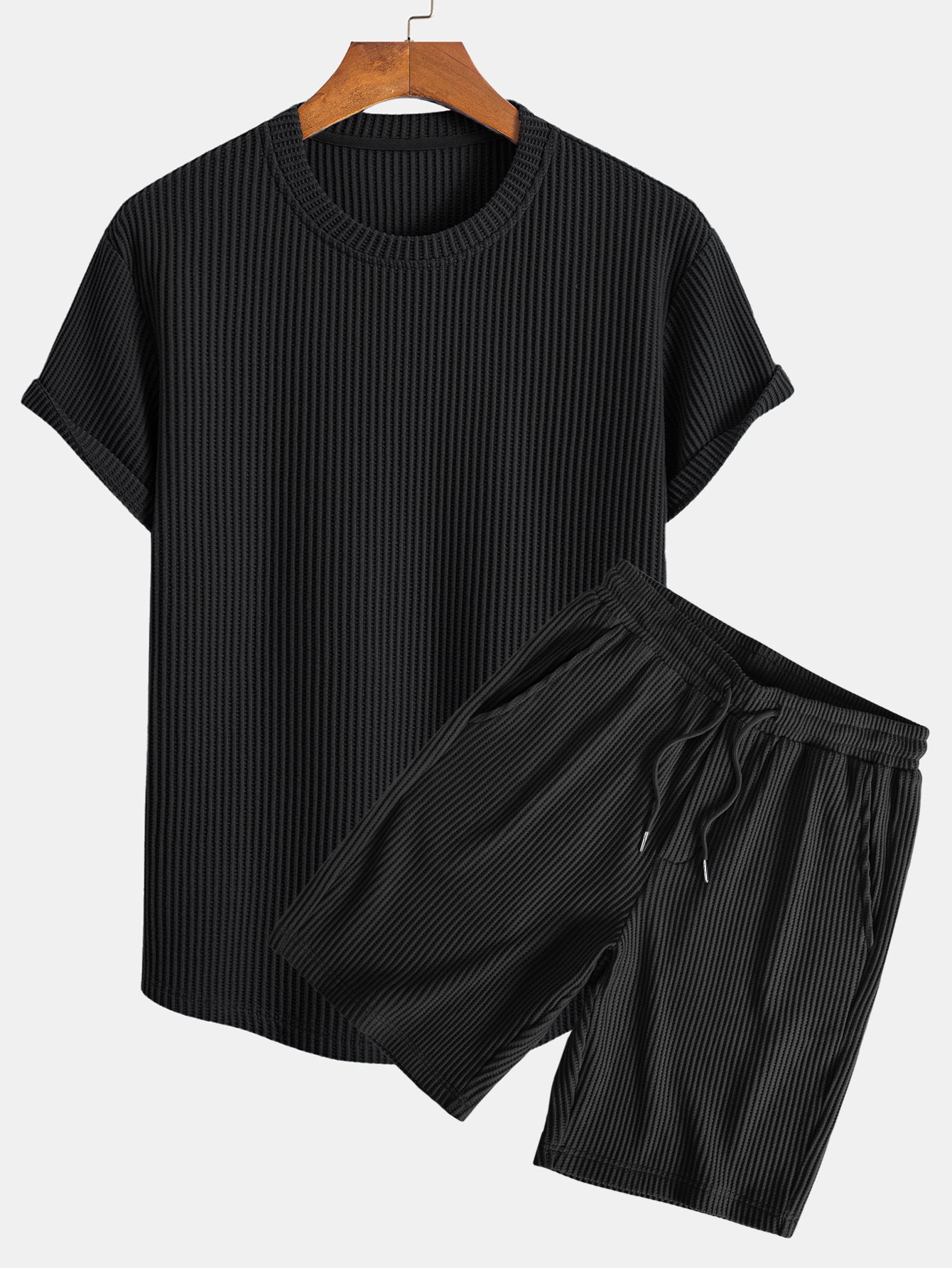 ELBA Textured Knit Set
