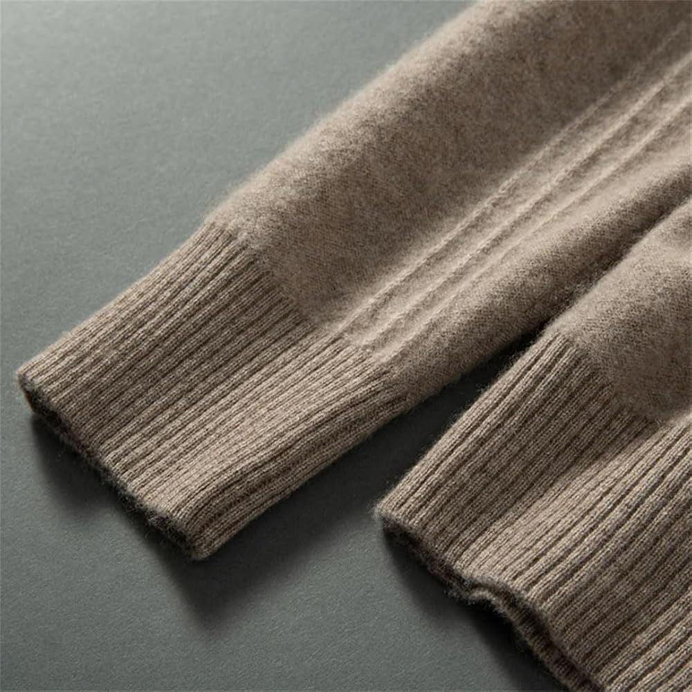 Cashmere Half Zip Sweater