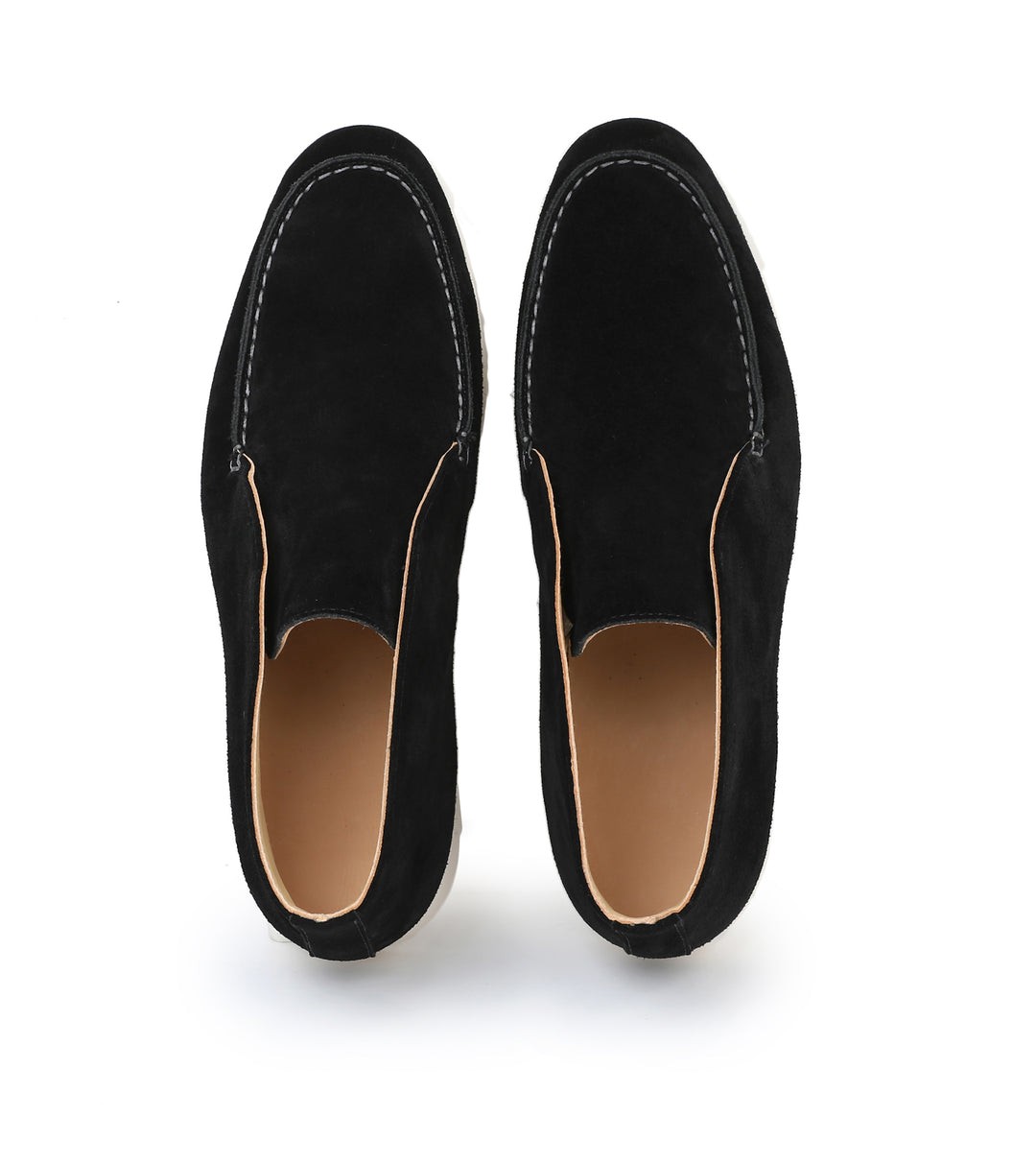 GANGNAM City High Suede Loafers