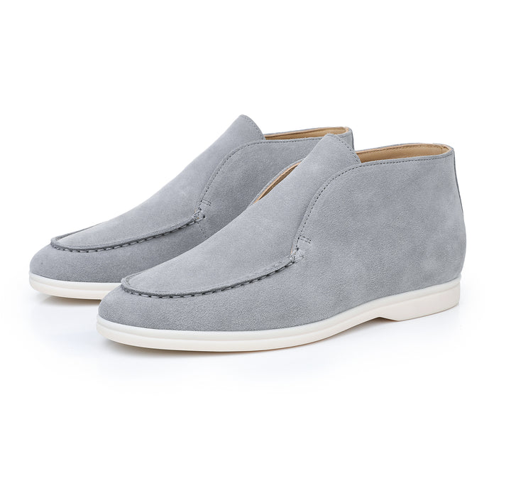 GANGNAM City High Suede Loafers