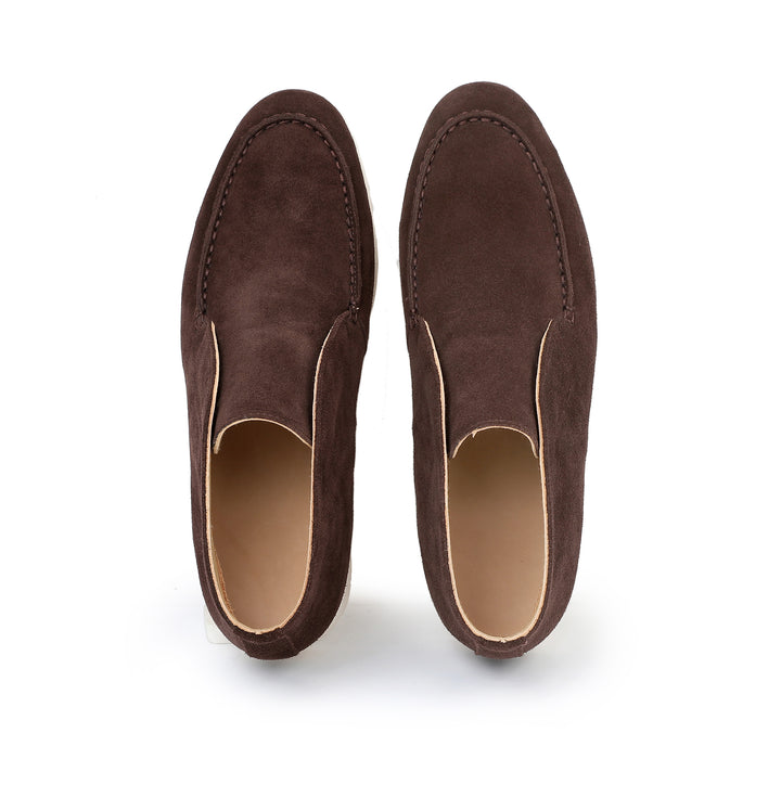 GANGNAM City High Suede Loafers