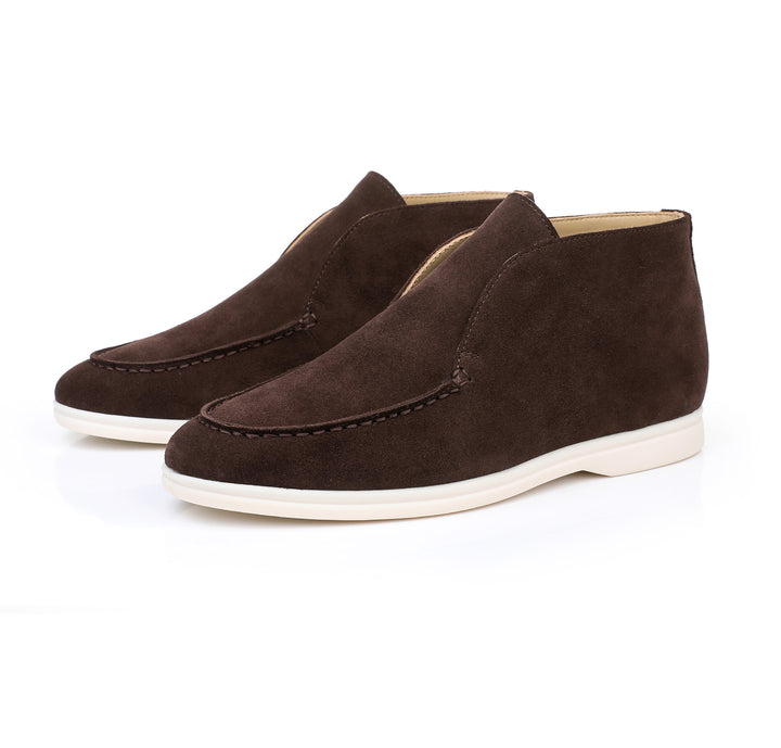 GANGNAM City High Suede Loafers