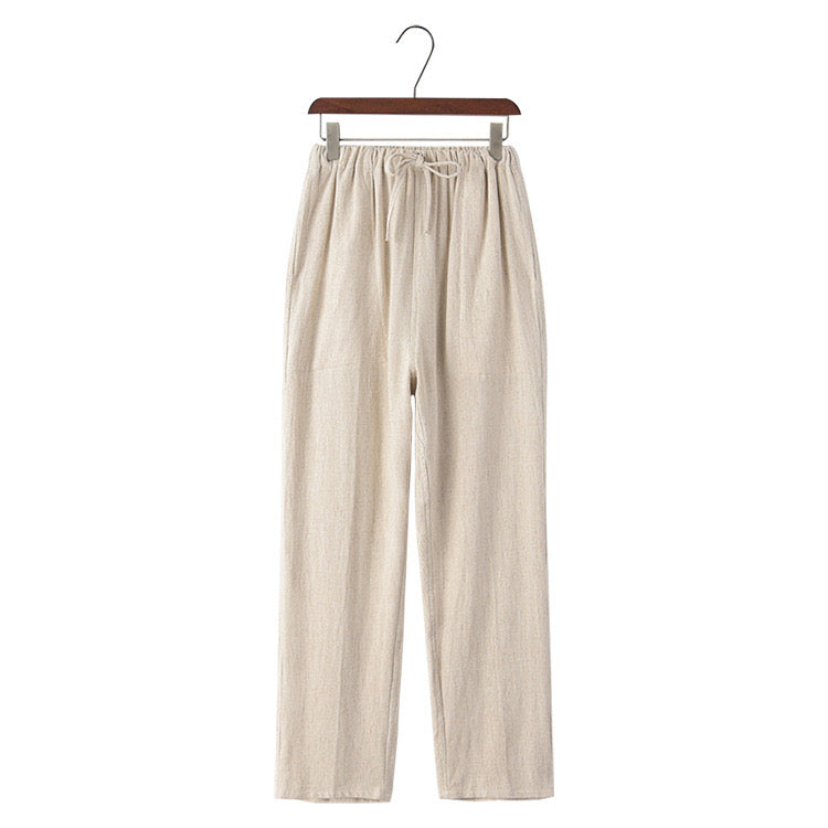 Geoje Old Money Linen Pant