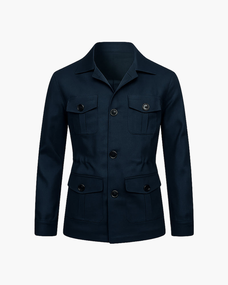 EDINBURGH Linen Safari Jacket