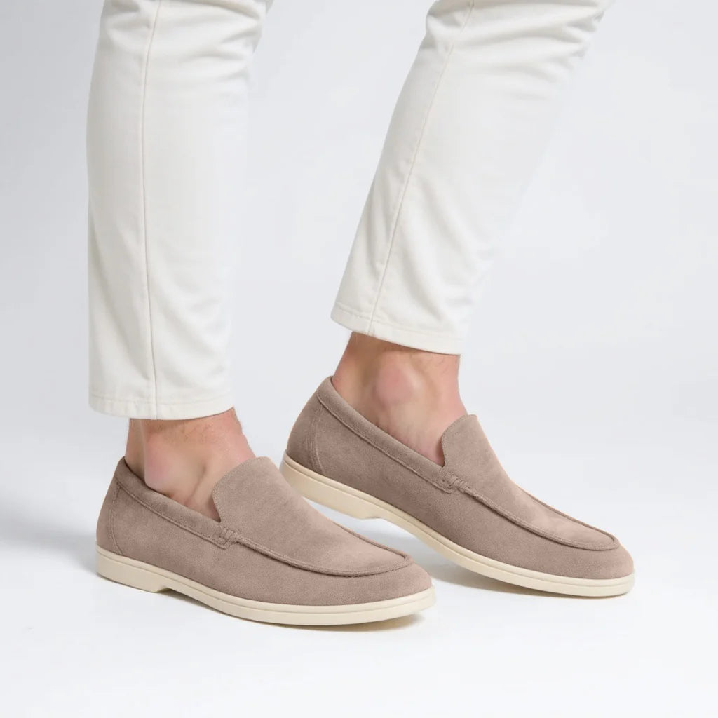 MONACO Old Money Suede Loafers