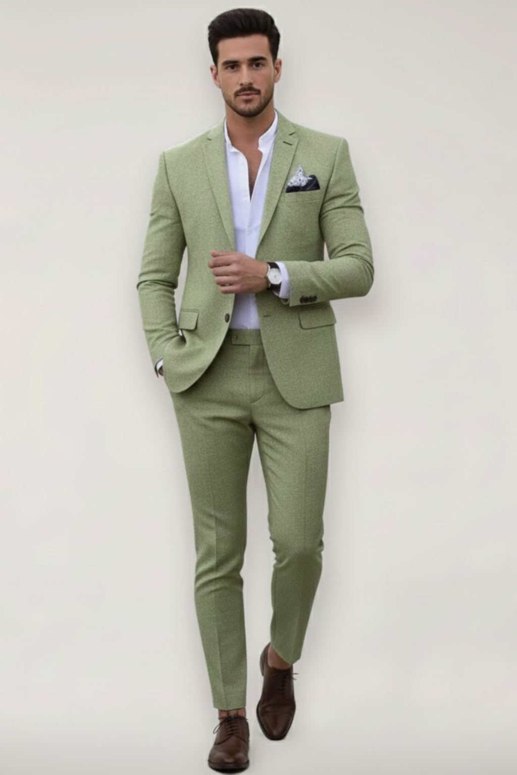PALERMO Spring Slim Fit Suit Set
