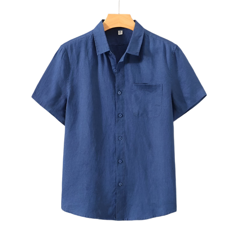 CAP FERRAT Linen Shirt (Shortsleeve)