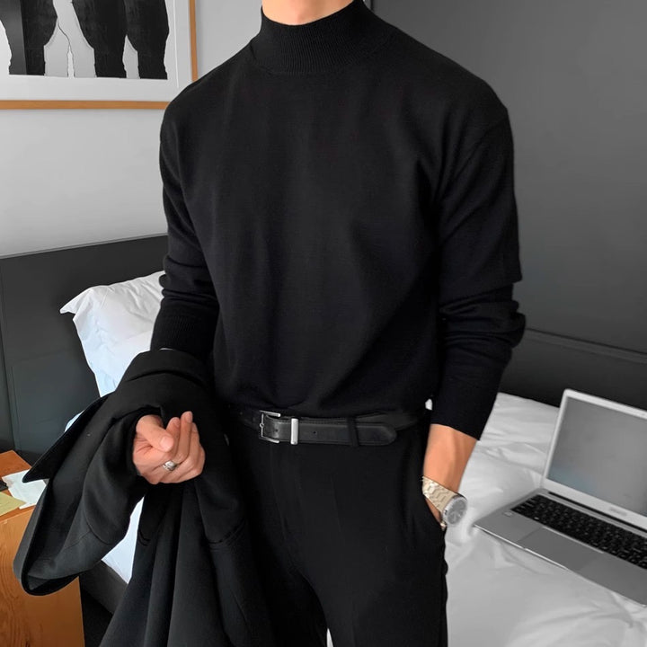 JANGSAN Merino Wool Turtleneck