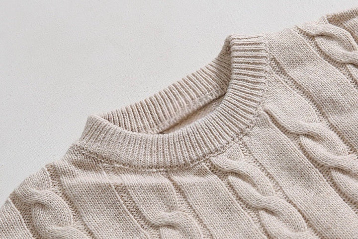 YANGSAN Cable Sweater