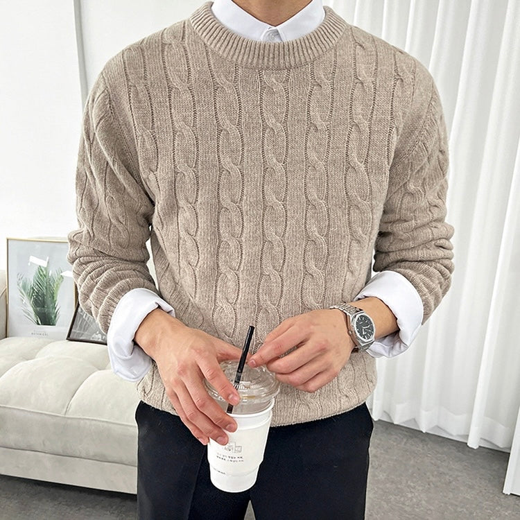 YANGSAN Cable Sweater