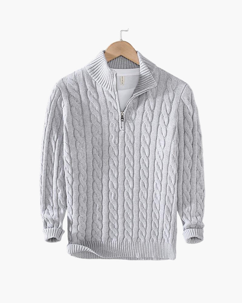 TAEBAEK Zipped Sweater