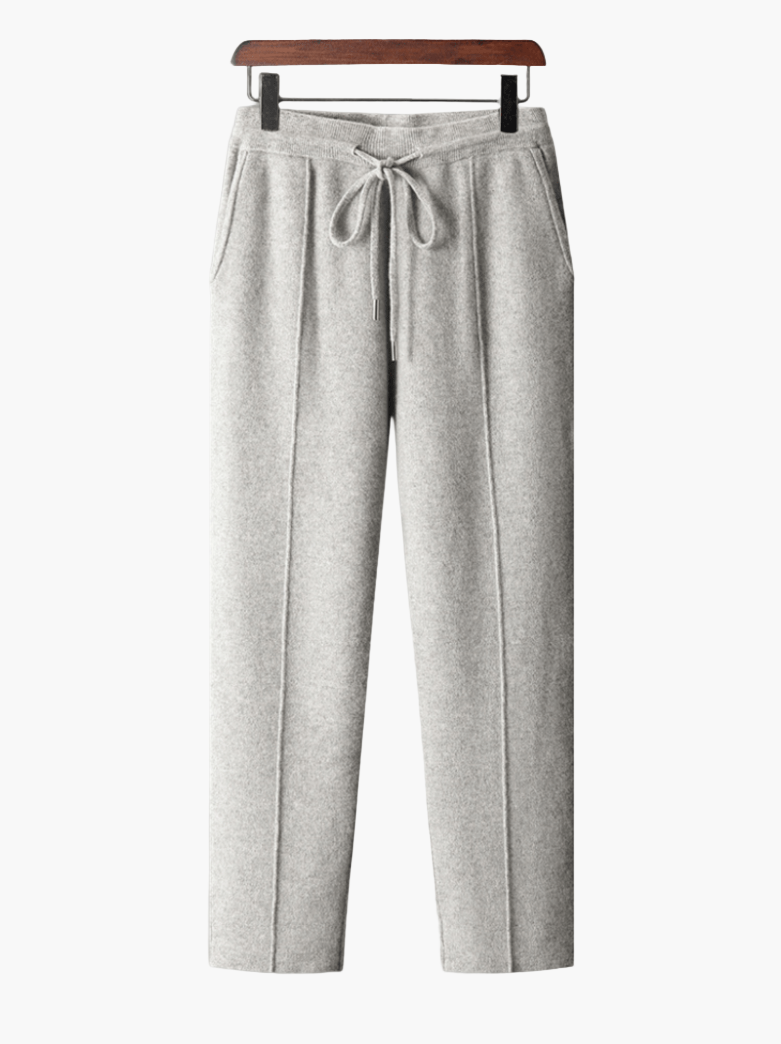 Wool Straight-Leg Sweatpants
