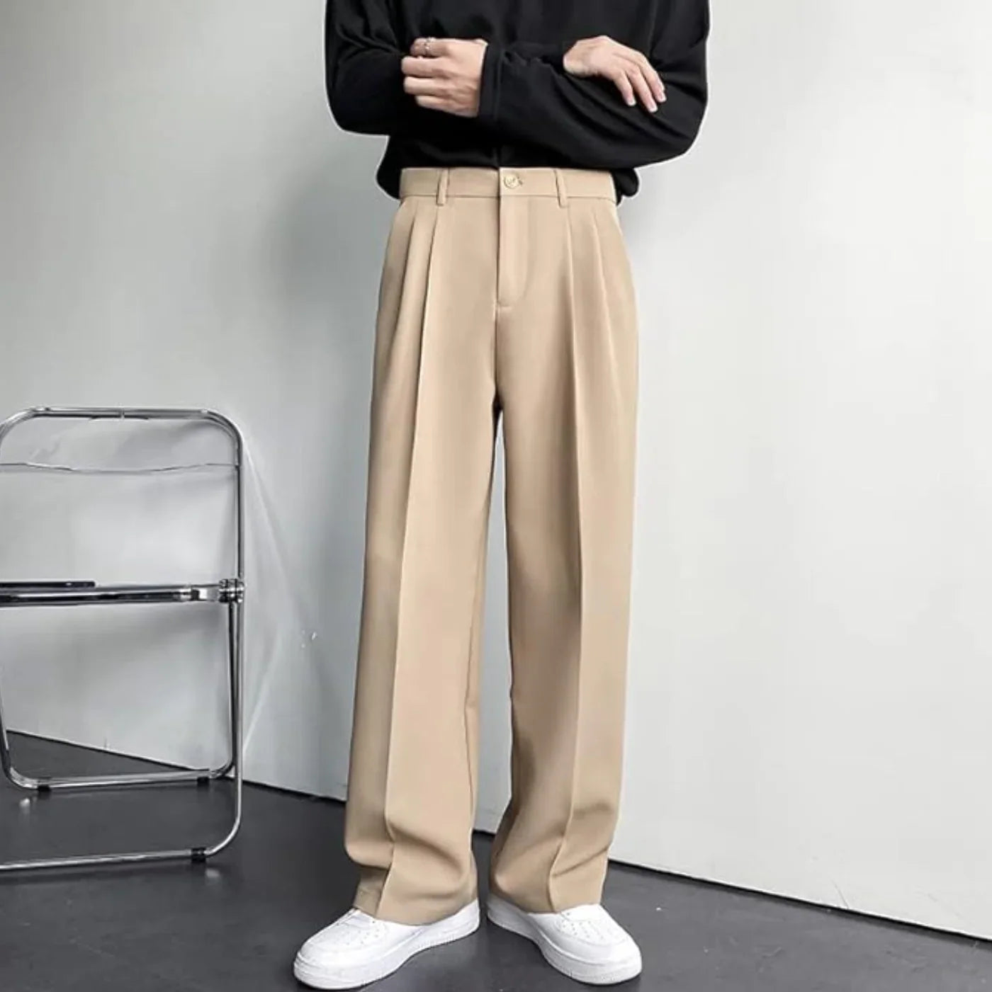 GUNSAN Fitted Trousers