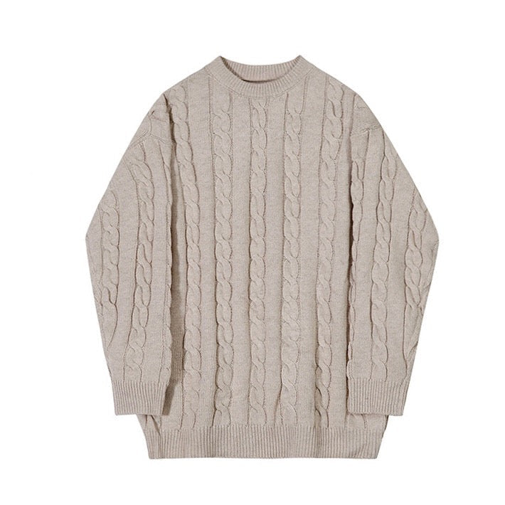 YANGSAN Cable Sweater