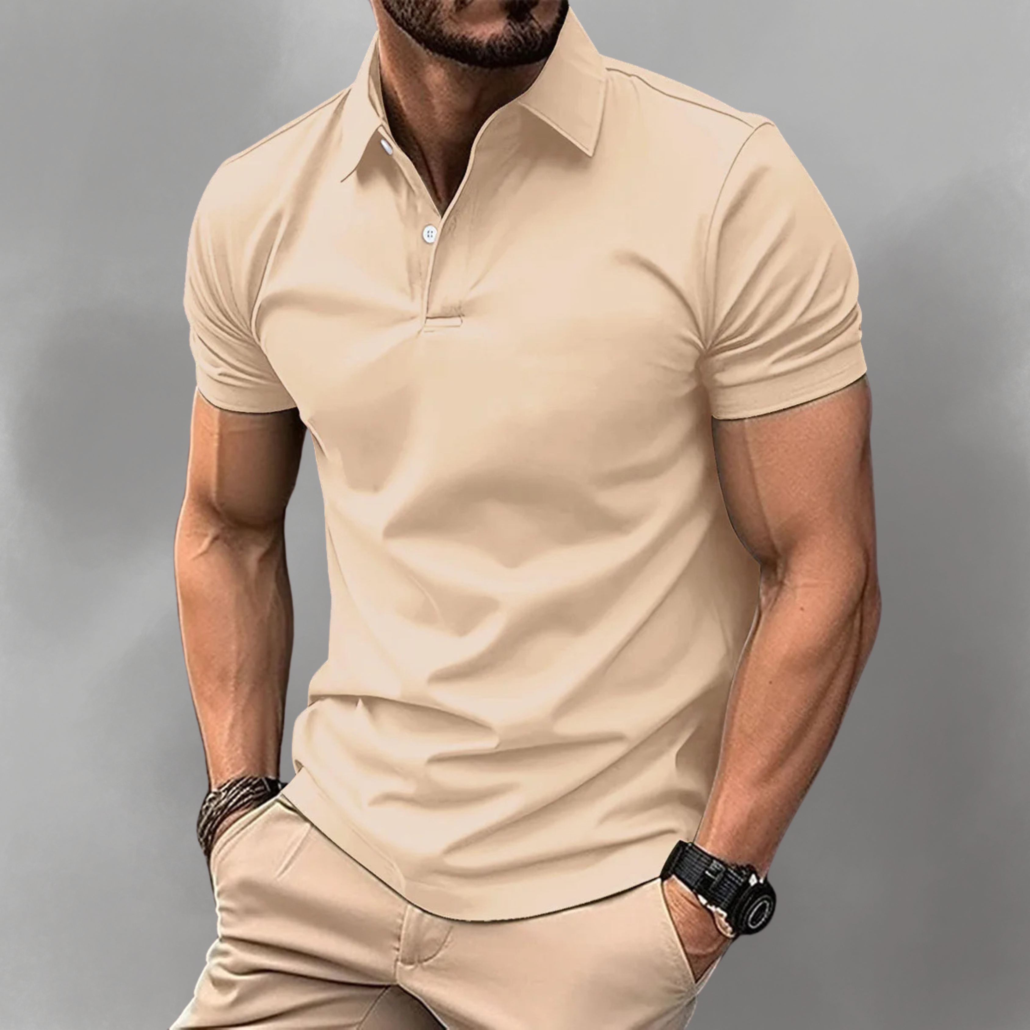 NAPOLI Sleek Cotton Polo