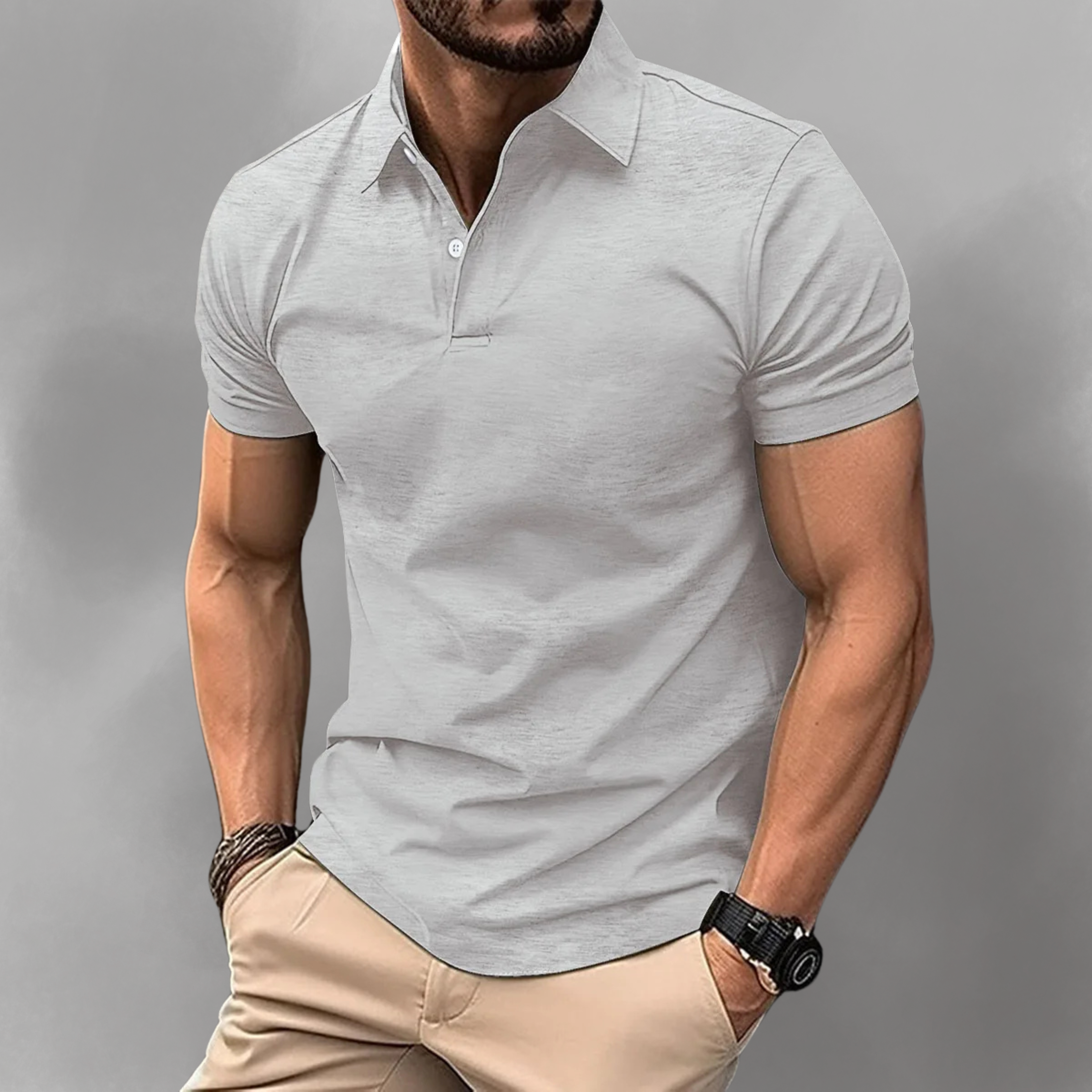 NAPOLI Sleek Cotton Polo