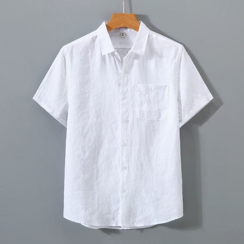 CAP FERRAT Linen Shirt (Shortsleeve)