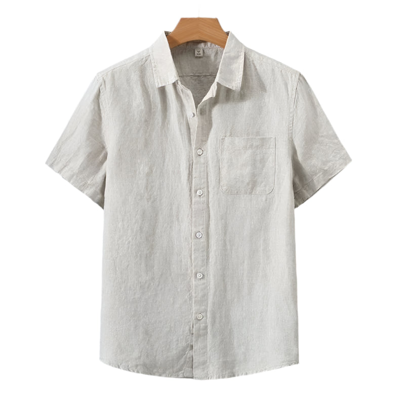 CAP FERRAT Linen Shirt (Shortsleeve)