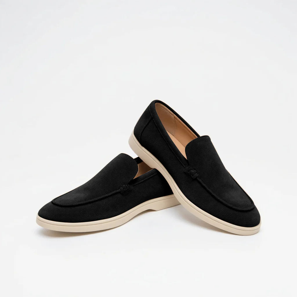 MONACO Old Money Suede Loafers