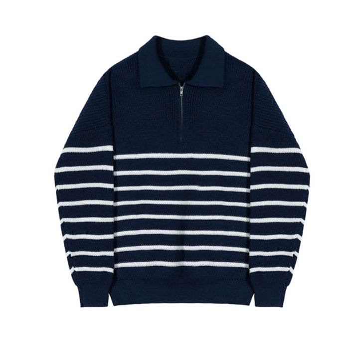 ANYANG Knit Half-Zip Sweater