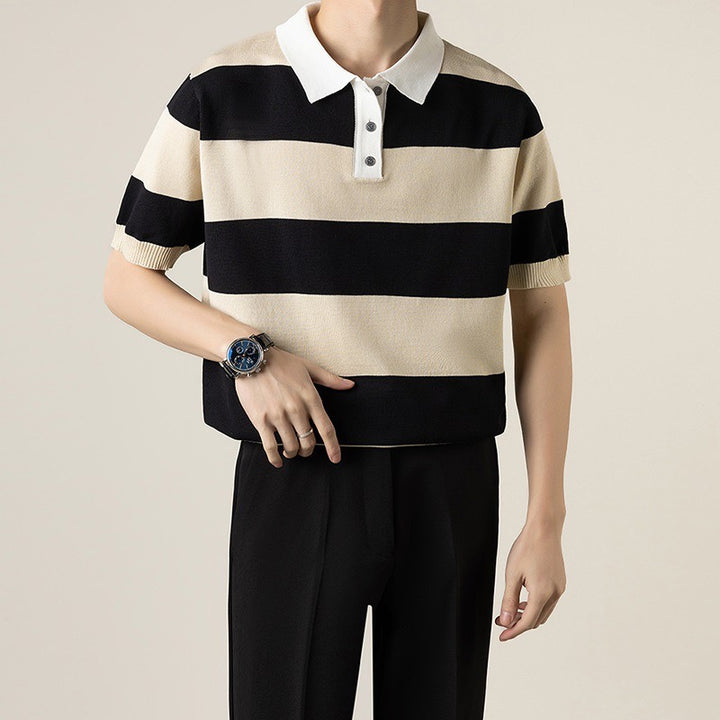ZURICH Business Striped Polo