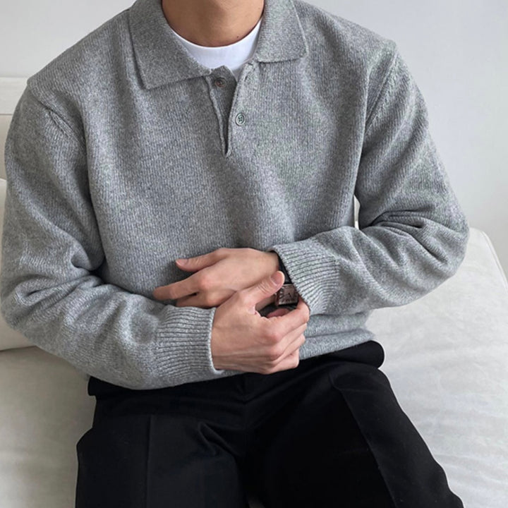 PUSAN Merino Wool Polo
