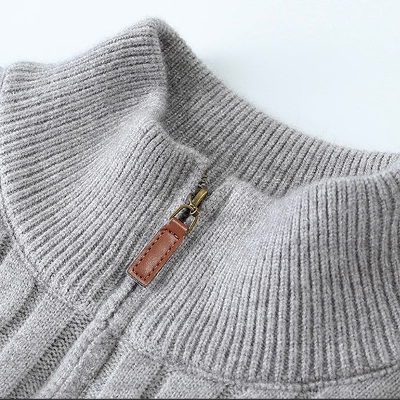 GURI Quarter Zip Sweater