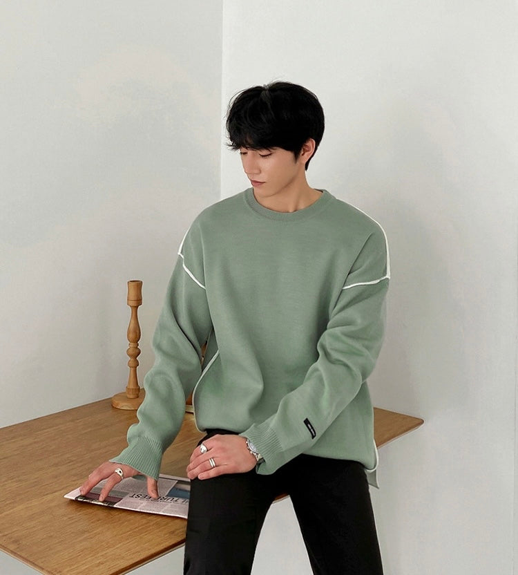 WONJU Round Neck Sweater