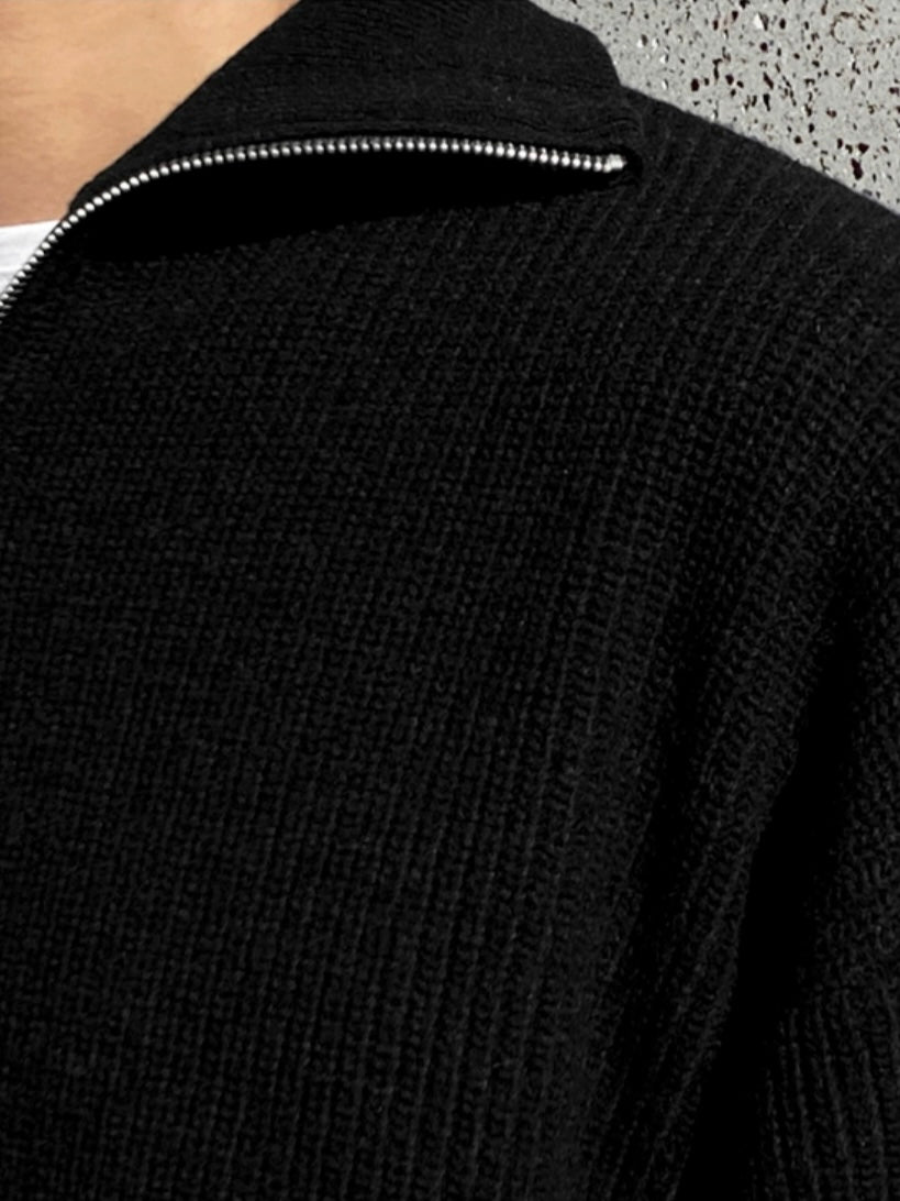 SEJONG Quarter Zip Sweater