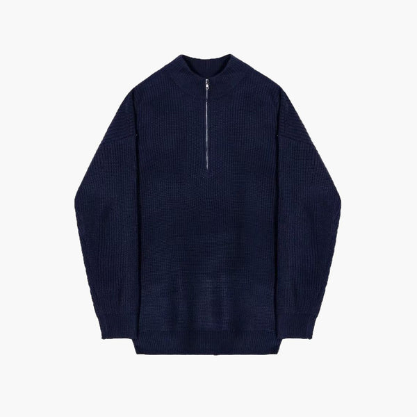 JEONJU Half Zip Sweater