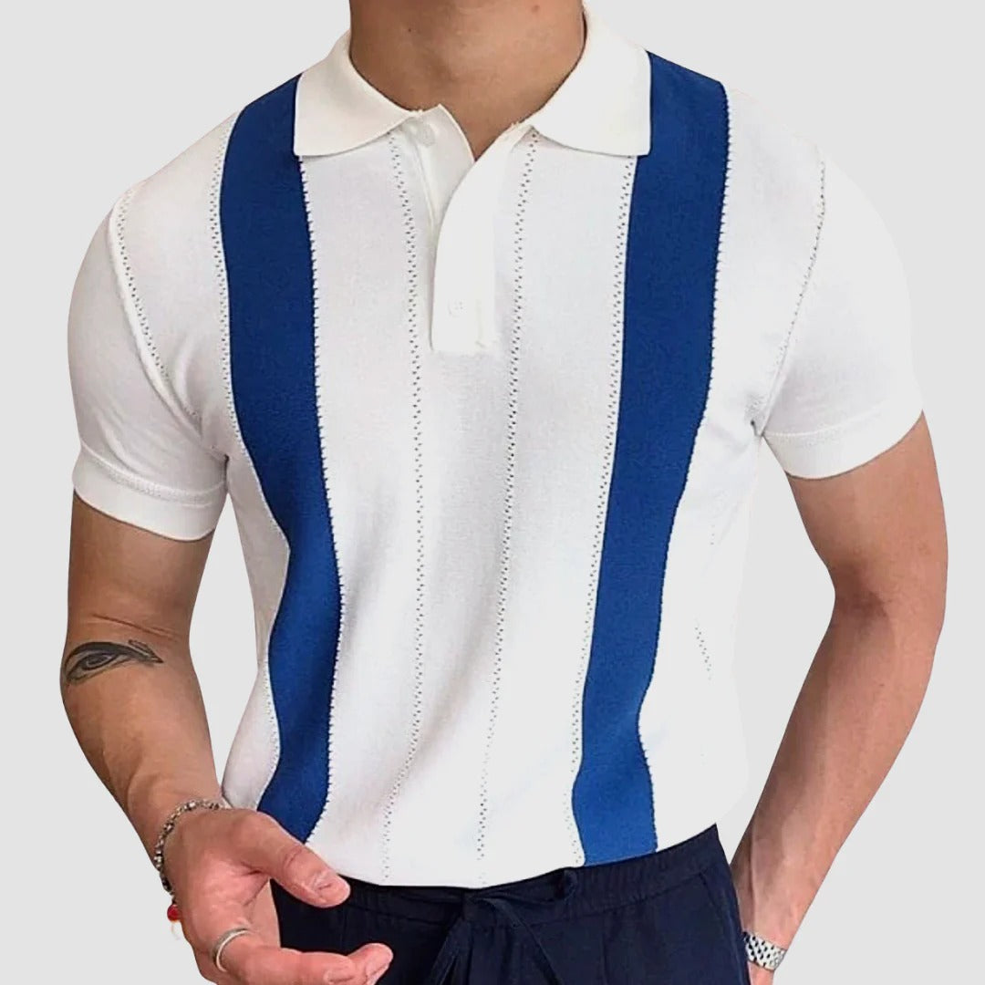 FLORENCE Striped Polo