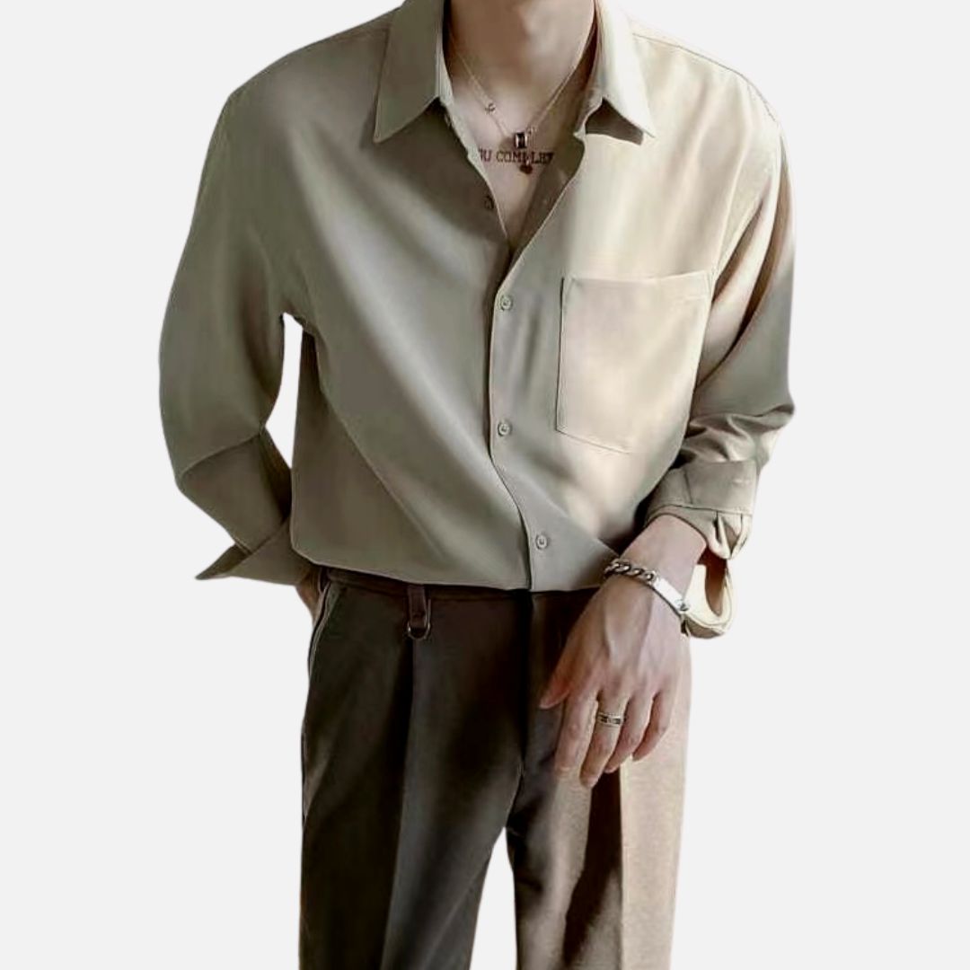 SEOUL Old Money Casual Shirt