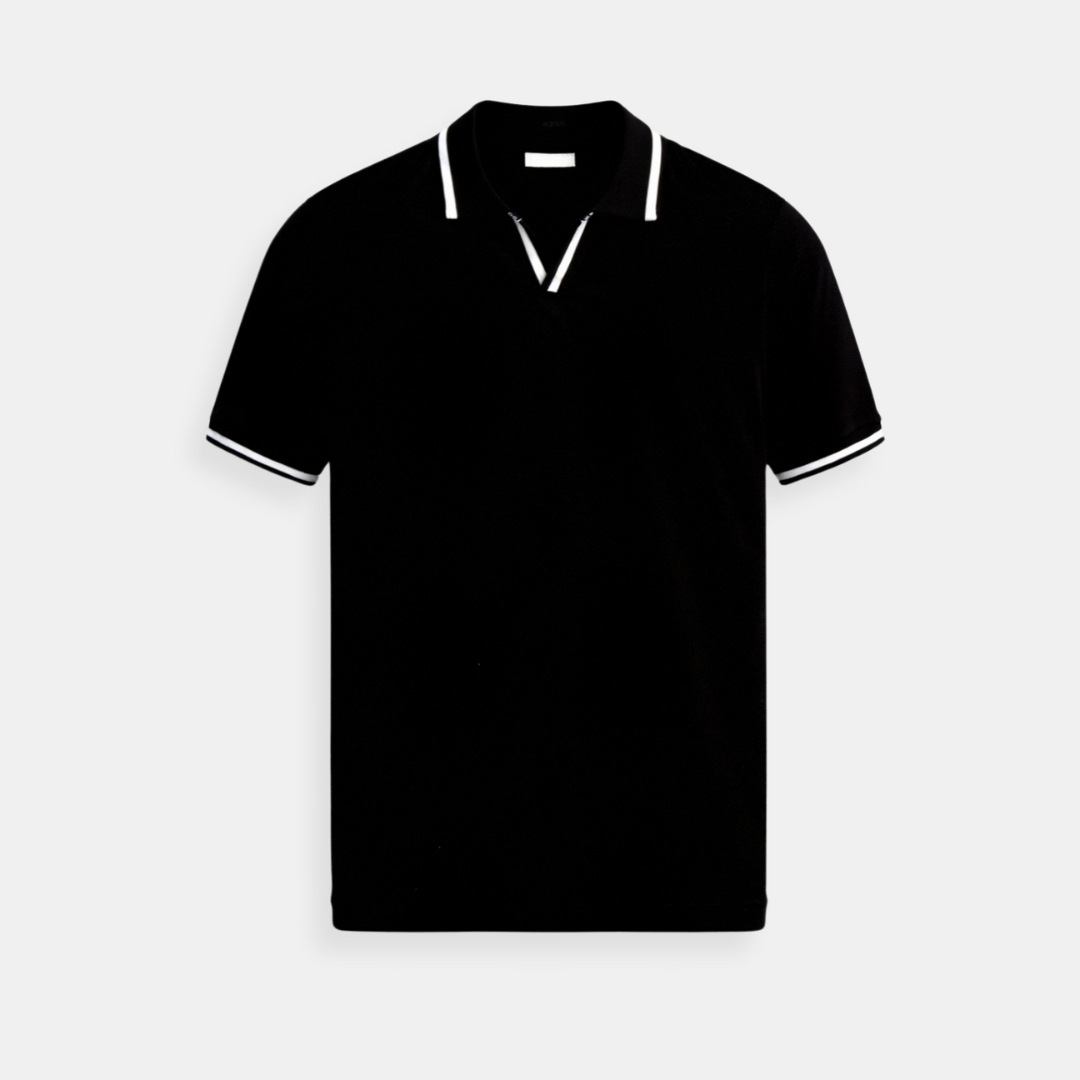 BRESCIA Contrast Slim Fitted Polo