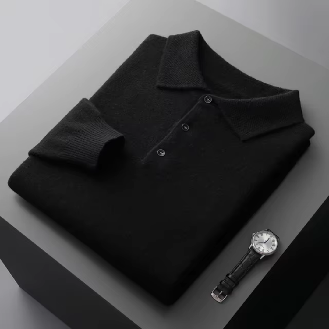 PORTOFINO Wool Polo Sweater