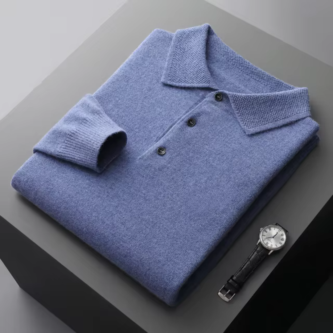 PORTOFINO Wool Polo Sweater