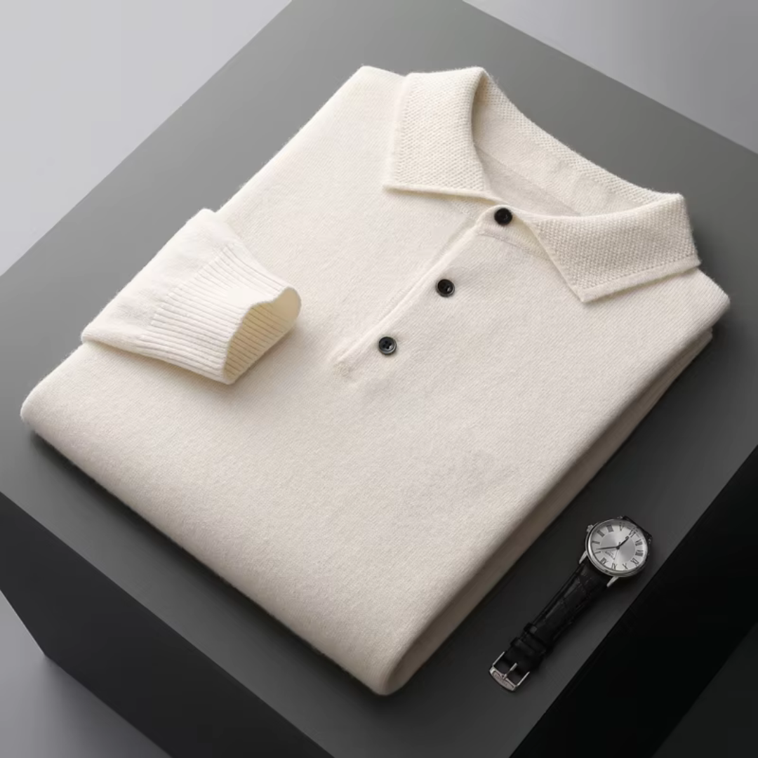 PORTOFINO Wool Polo Sweater