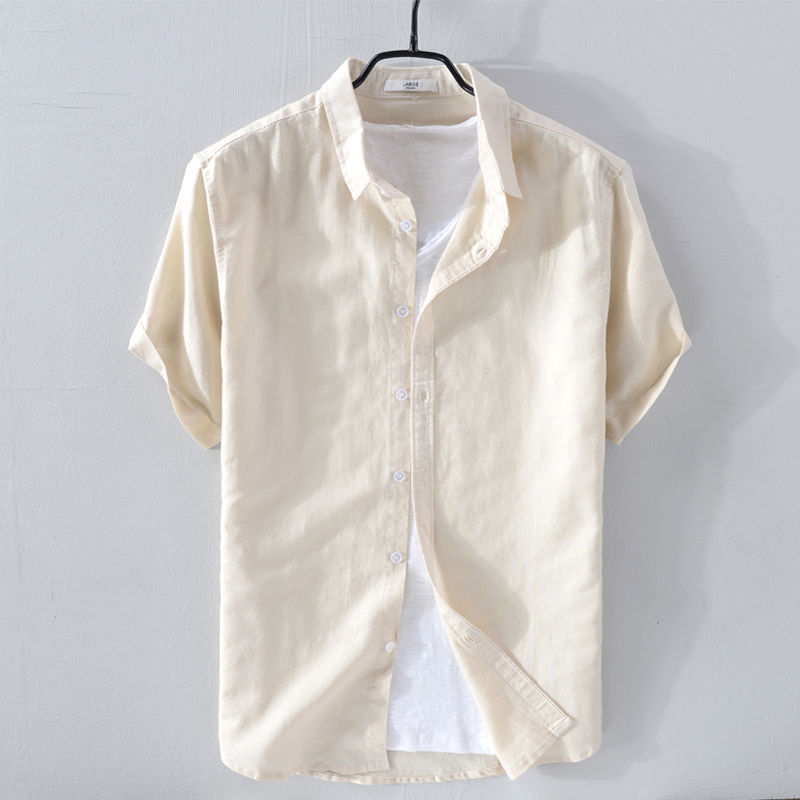 RHODES Short Sleeve Linen Shirt