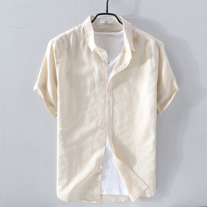 RHODES Short Sleeve Linen Shirt