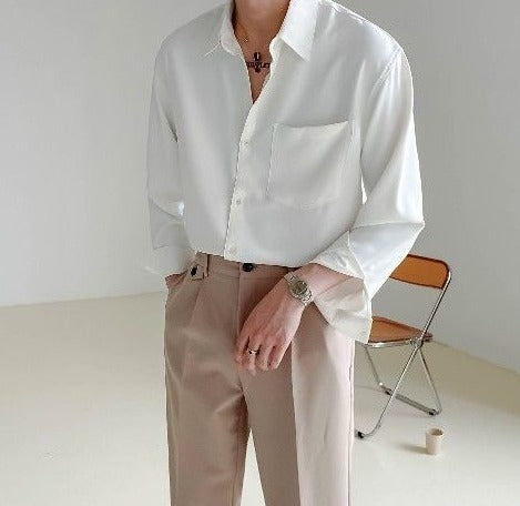 SEOUL Old Money Casual Shirt
