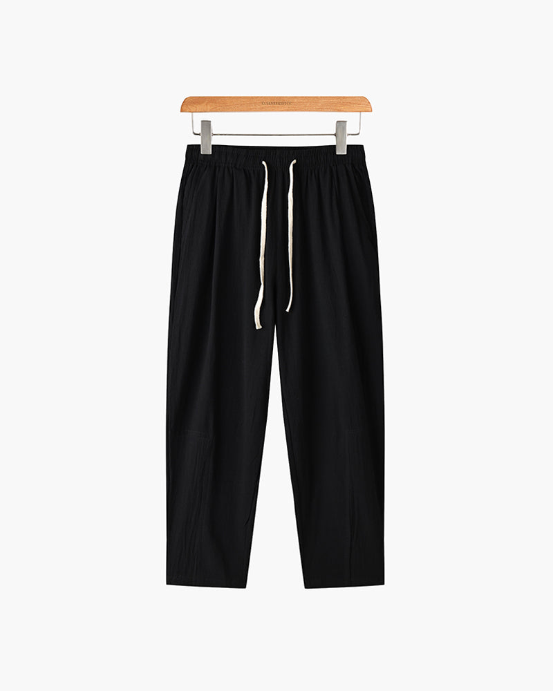 JEJU Wide Linen Pants