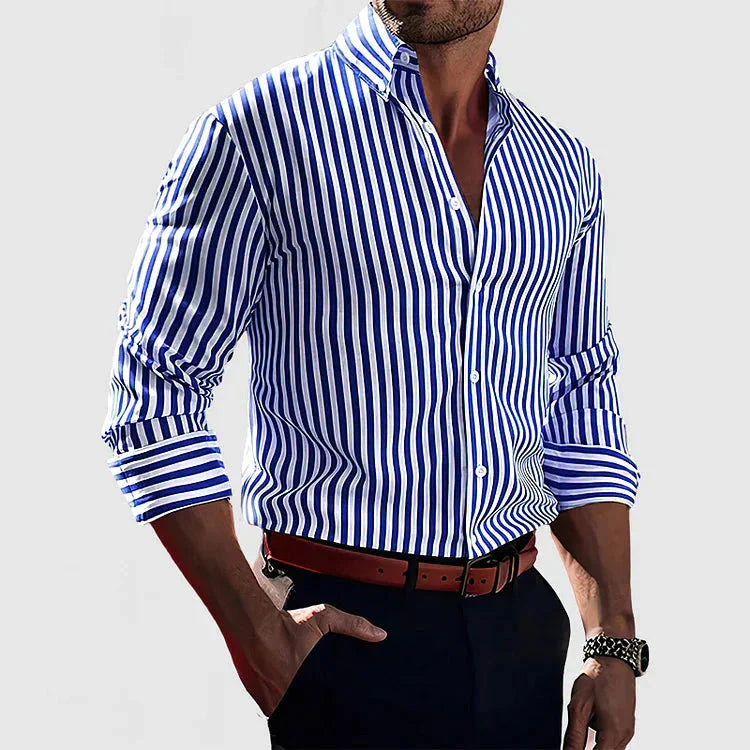 BIARRITZ Overshirt Vertical Stripes
