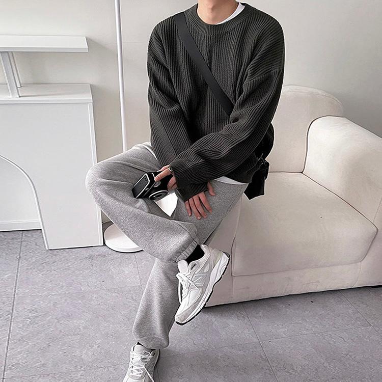 MOKPO Ribbed Sweater